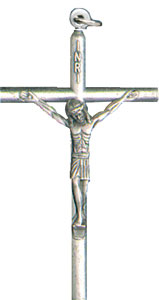 Metal Crucifix 2 inch   (1012)
