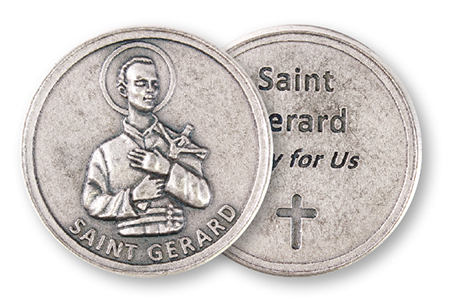 Metal Pocket Token/Saint Gerard   (13307)
