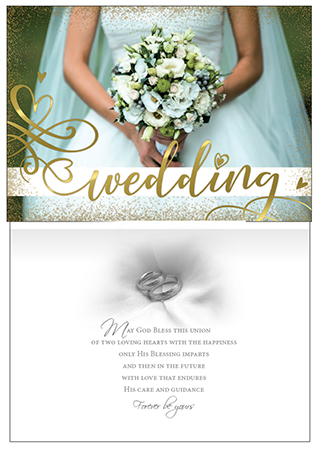 Card/Congratulations On Your Wedding Day   (20614)