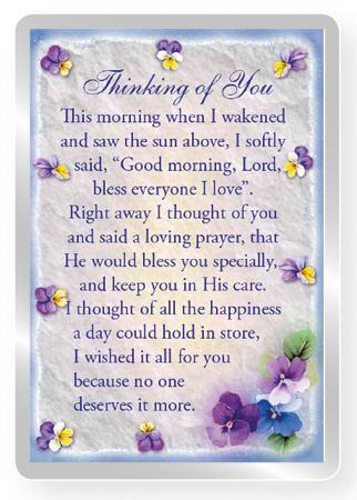Picture/Fridge Magnet/Thinking of You   (3312)