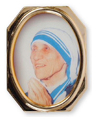 Plastic Picture Frame/Mother Teresa   (3320)