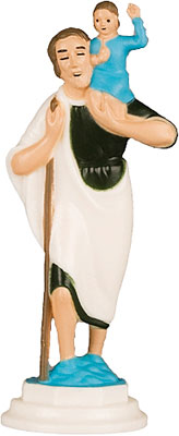 2 1/2 inch Magnetic Statue-St.Christopher   (5510/CHR)