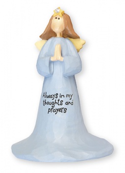 Resin 4" Angel - In My Thoughts & Prayers