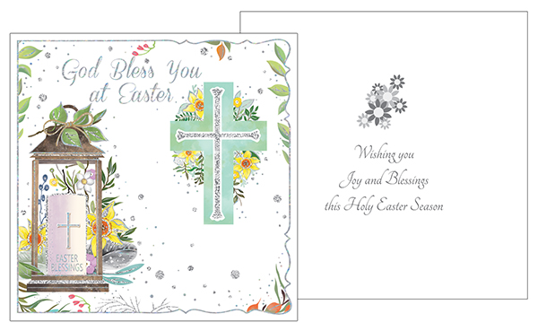 Easter Blessings Card/3 Dimensional   (85806)