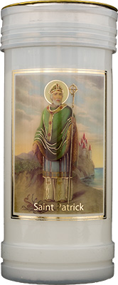 Pillar Candle - Saint Patrick   (8695/PAT)