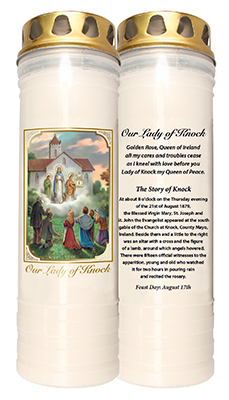 Pillar Candle - Knock Apparition - 7 Day   (86999)