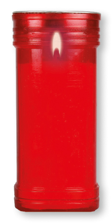 Candle/Red Container   (8761)