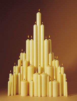 Paschal Candle 18 inch x 2 inch   (88010I)