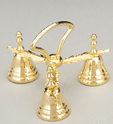 Brass Three Chime Bells   (88421)