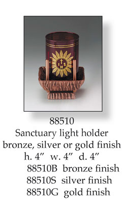 Sanctuary Holder/Gold Finish   (88510G)