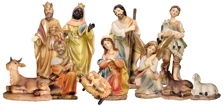 Nativity Set/Resin/11 Figures 12  inch   (89312)