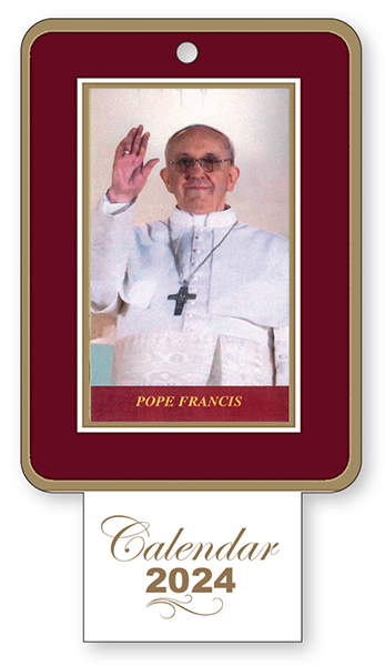 Calendar - Pope Francis   (9558)