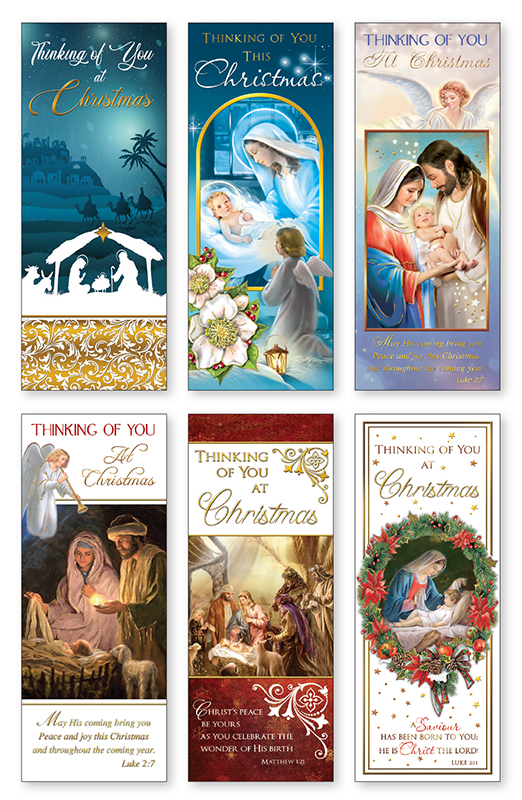 Christmas Card/Thinking of You/6 Designs   (97880)