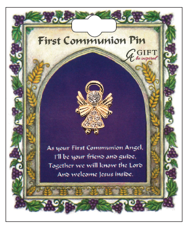 Communion Angel Brooch   (C1778)