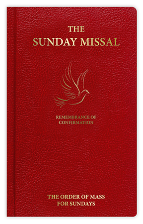 Confirmation Sunday Roman Missal Red   (F4516/RED)