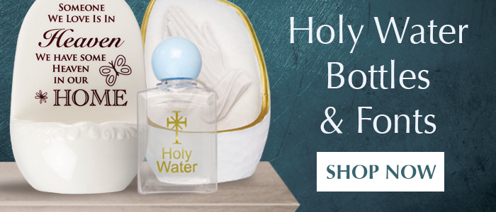 Wholesale Holy Water Bottles and Fonts banner