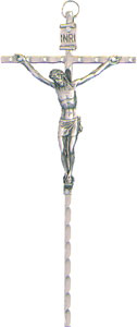 Metal Crucifix 5 inch   (1023)