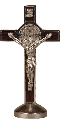 Benedict Crucifix/Standing 3 1/4 inch   (1228)
