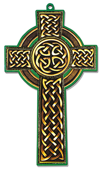 Wood Cross 6 inch/Celtic Cross   (12517)