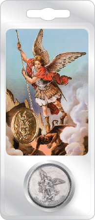 Pocket Token/Card/Saint Michael   (13571)