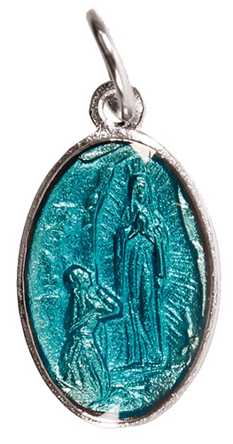 Medal Enamelled - Lourdes   (1540/LDS)