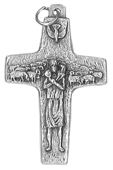 Metal Pope Francis Cross 1 1/2 inch   (1545)