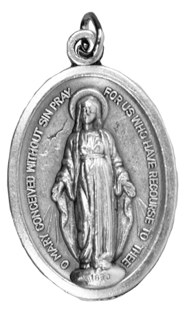 Medal - Oxidised Miraculous   (1560/MIR)