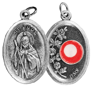 Oxidised Relic Medal/Saint Jude   (1565/JUDE)