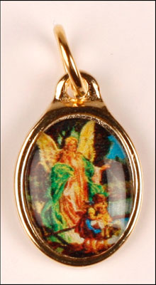 Medal with Picture - Guardian Angel   (1571/GA)