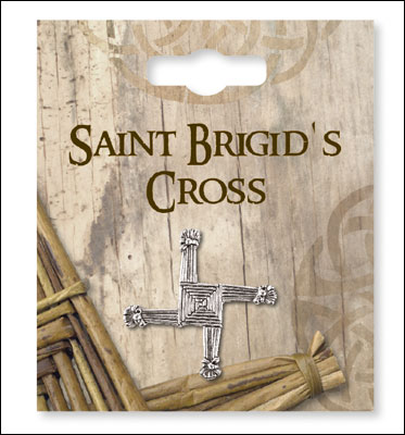 Brooch/St.Brigid Cross/Silver Finish   (1783)