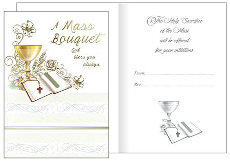 Card - A Mass Bouquet Especially For You   (20092)