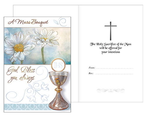 Card - A Mass Bouquet   (20102)