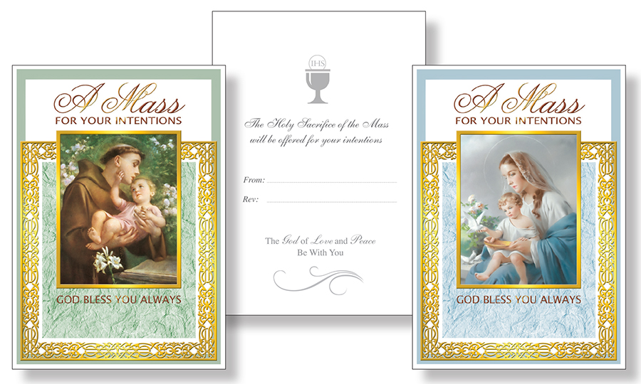 Card/A Mass For Your Intentions/2 Designs  (20129)
