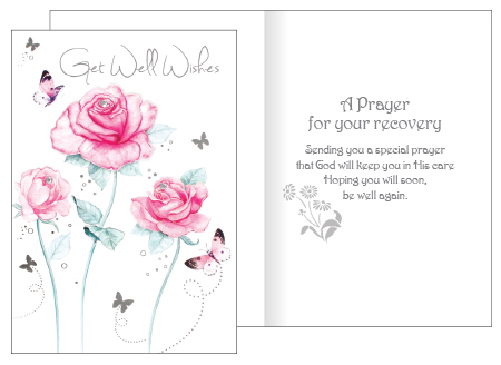 Get Well Wishes Card/3 Dimensional   (20208)