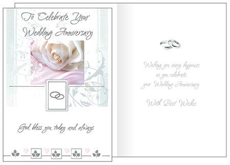 Card - Wedding Anniversary   (20619)