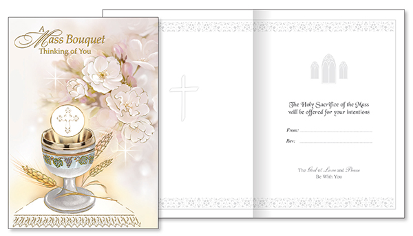 Card/Thinking Of You Mass Bouquet with Insert   (20806)