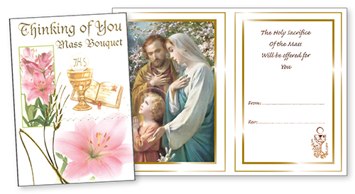 Parchment Card/Insert/Thinking Of You Mass Bouquet   (20822)