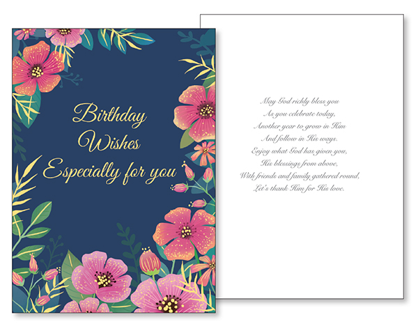 Birthday Wishes Card/3 Dimensional   (22087)