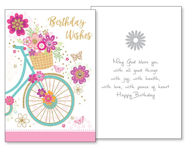 Birthday Wishes Card/3 Dimensional   (22102)