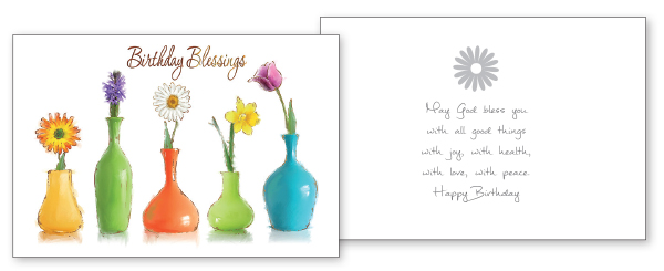 Card - Birthday Blessings   (22107)