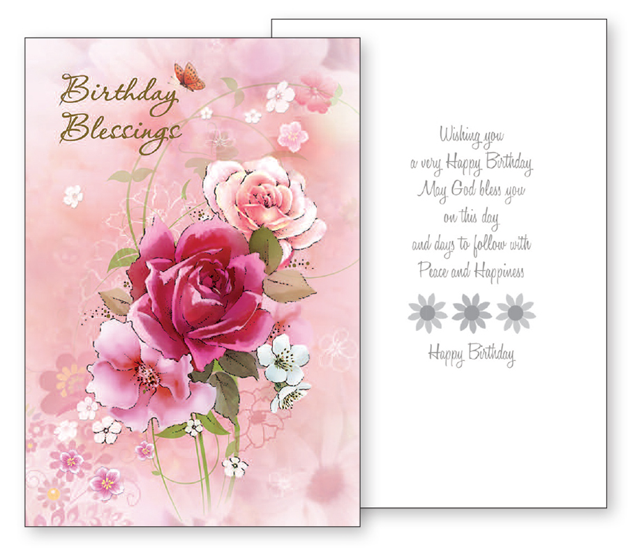 Card - Birthday Blessings   (22111)