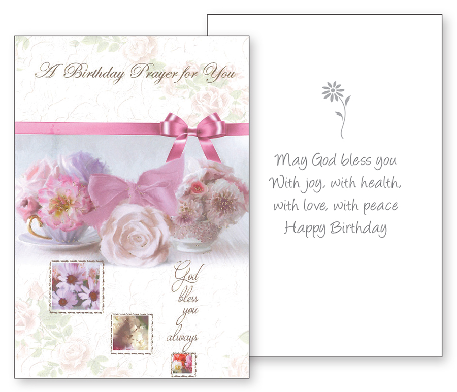 Card - A Birthday Prayer For You   (22112)
