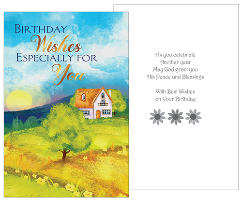 Card - Birthday Wishes Especially for You   (22126)