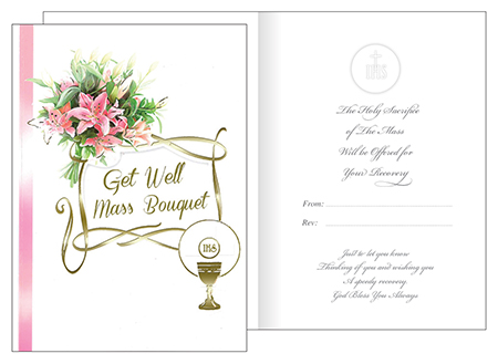 Card - Get Well Mass Bouquet   (22350)