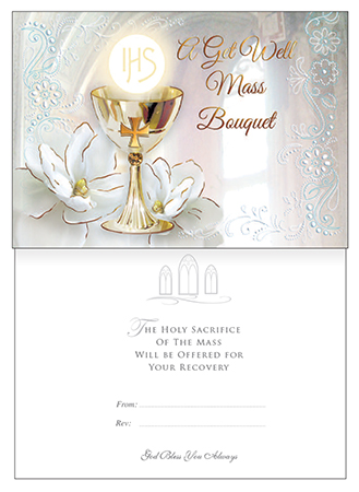 Card - A Get Well Mass Bouquet   (22359)