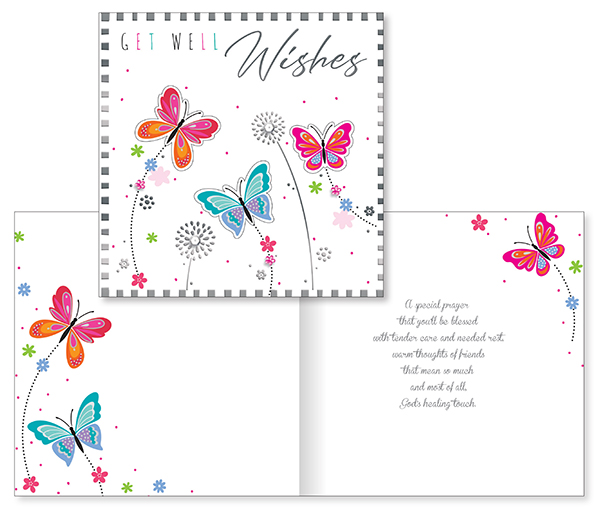 Card/Get Well Wishes  (26021)
