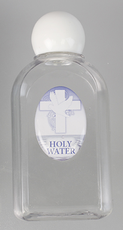 Holy Water Bottle/Plastic/With Resin Drop   (3106)