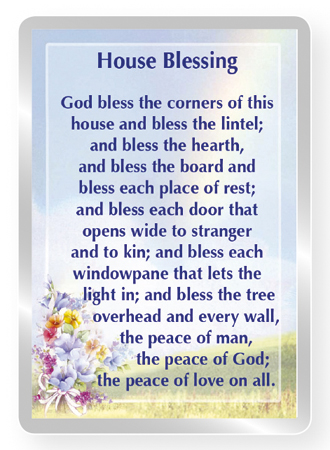 Picture/Fridge Magnet/House Blessing   (3306)