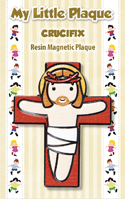Magnetic Plaque/Crucifix   (33651)