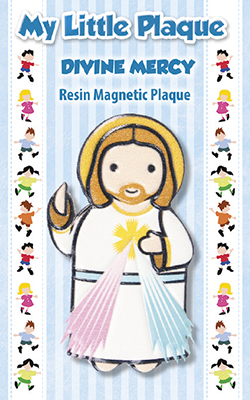 Magnetic Plaque/Divine Mercy   (33652)